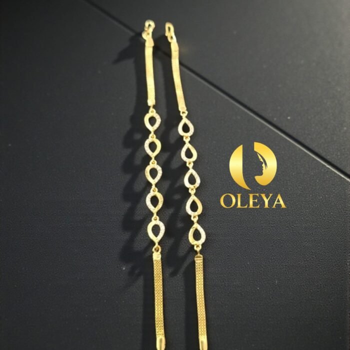 Elegant gold plated bracelet